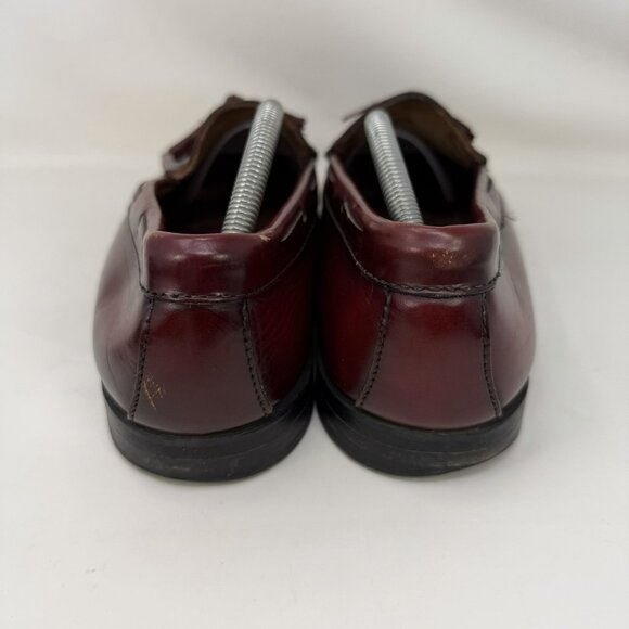 G.H. Bass Weejuns Tassled Loafers Maroon Men’s Size 12 D main image 5